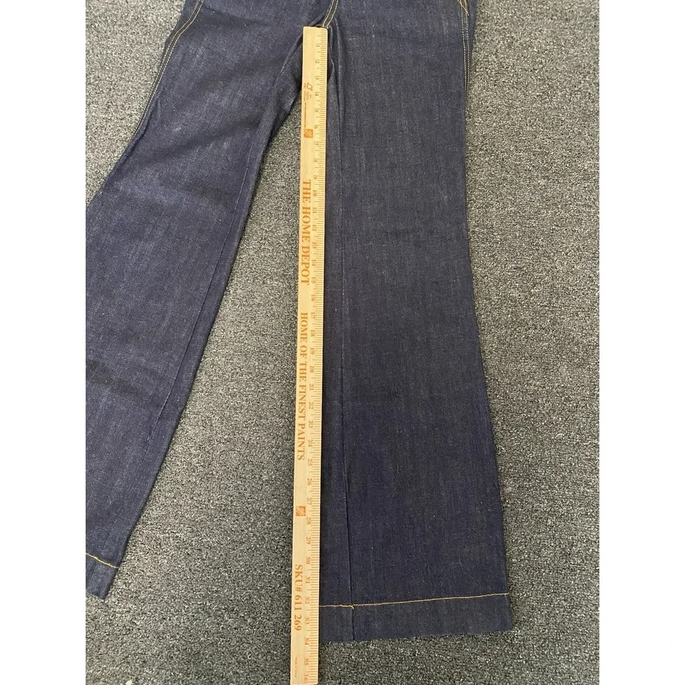 Tory Burch‎ High Waisted Flare Blue Jeans Womens 27x34 Indigo Designer Boho Prep
